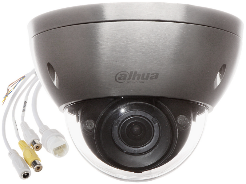 MONITORING FIRMY kamera specjalna DAHUA PRO szara z detekcja dźwięku, motozoom IPC-HDBW8232E-ZH-SL (2.1 Mpx)
